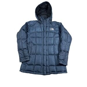 The North Face‎ 600 Down Puffer Jacket Coat Womens Medium Hooded Quilted
